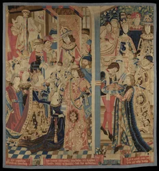 Esther und Ahasverus, ca. 1460-1485